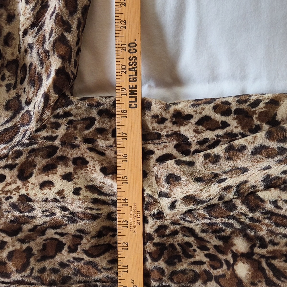 Bailey 44 Leopard Faux Fur Jacket, Size Large - Picture 8 of 9